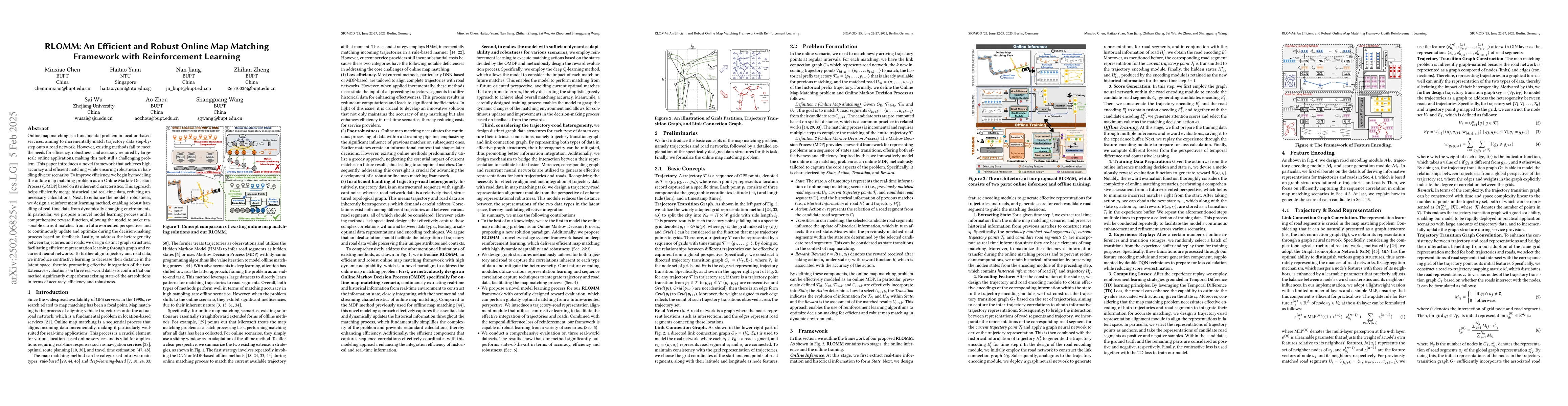 Thumbnail for RLOMM: An Efficient and Robust Online Map Matching Framework with
  Reinforcement Learning
