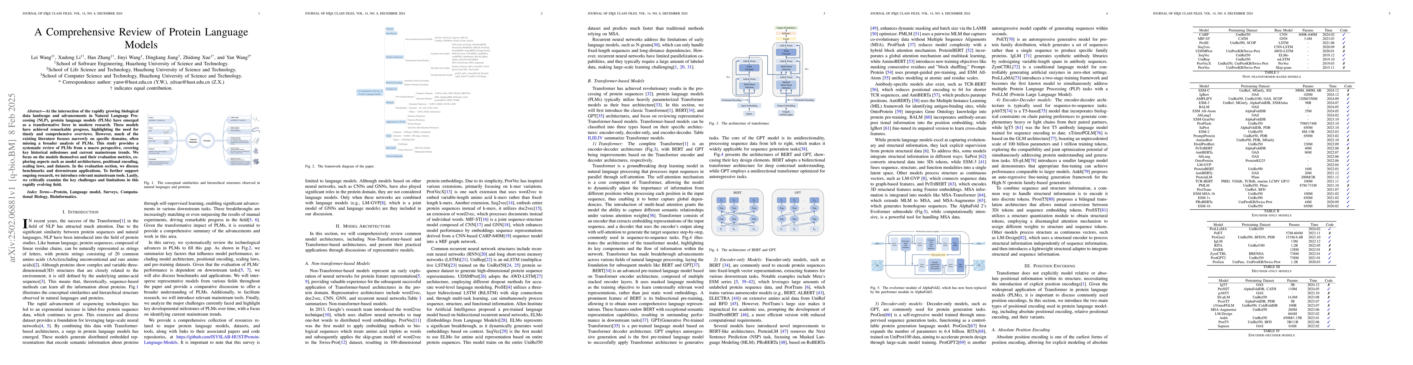Thumbnail for A Comprehensive Review of Protein Language Models