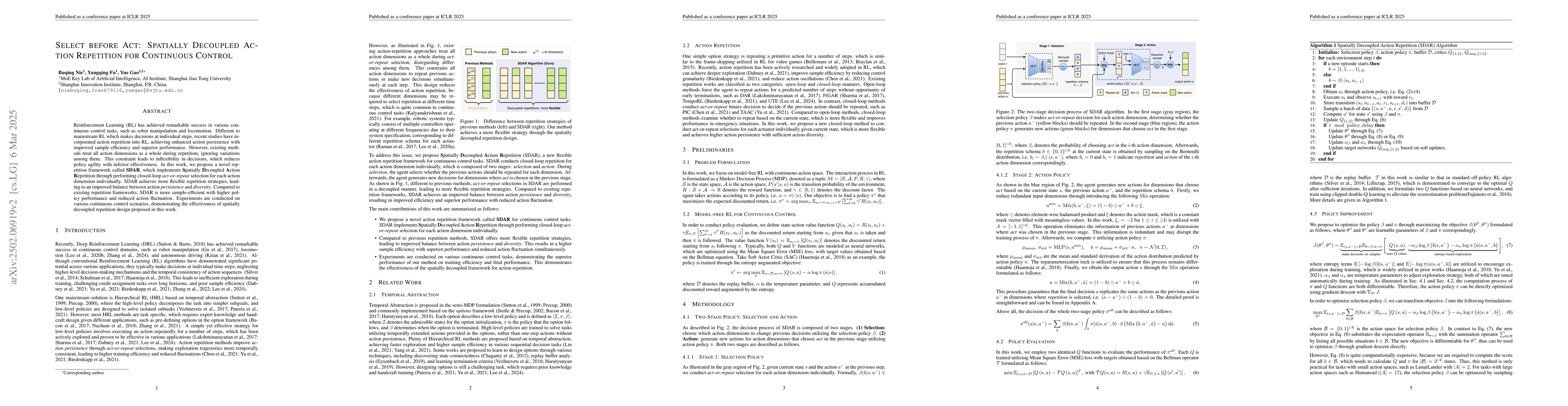 Thumbnail for Select before Act: Spatially Decoupled Action Repetition for Continuous
  Control