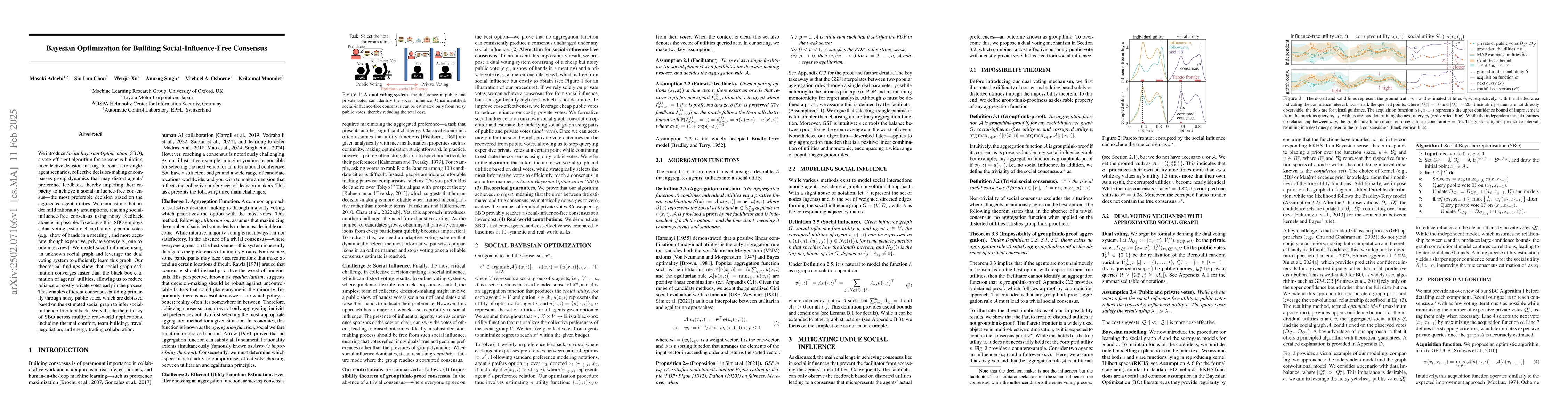 Thumbnail for Bayesian Optimization for Building Social-Influence-Free Consensus