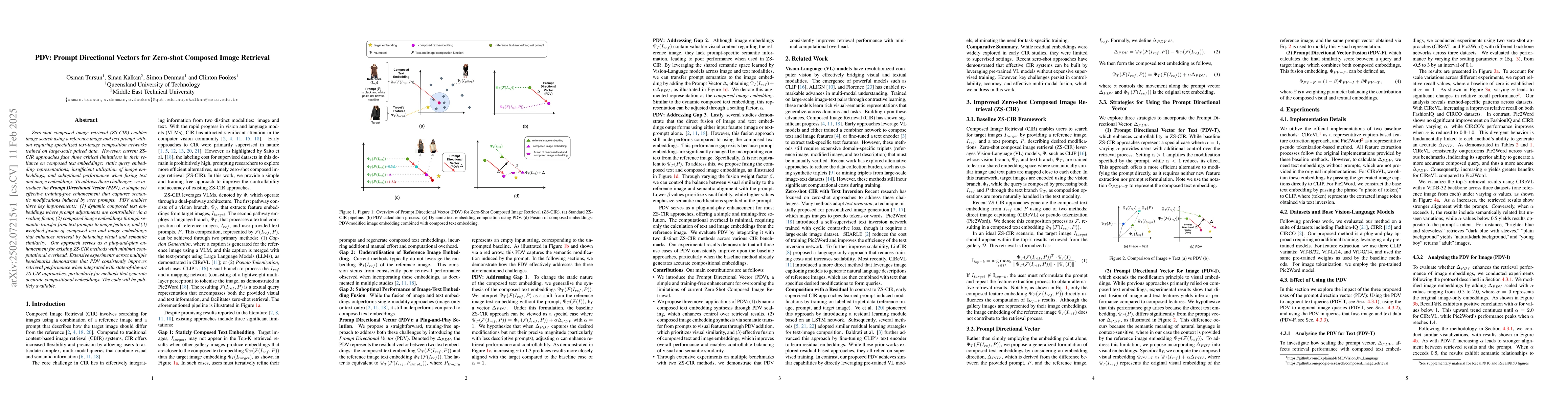 Thumbnail for PDV: Prompt Directional Vectors for Zero-shot Composed Image Retrieval