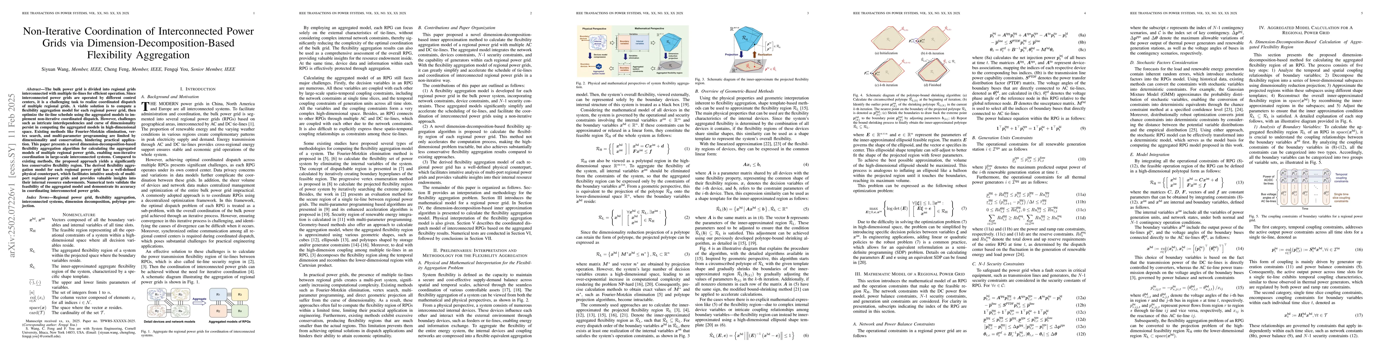 Thumbnail for Non-Iterative Coordination of Interconnected Power Grids via
  Dimension-Decomposition-Based Flexibility Aggregation