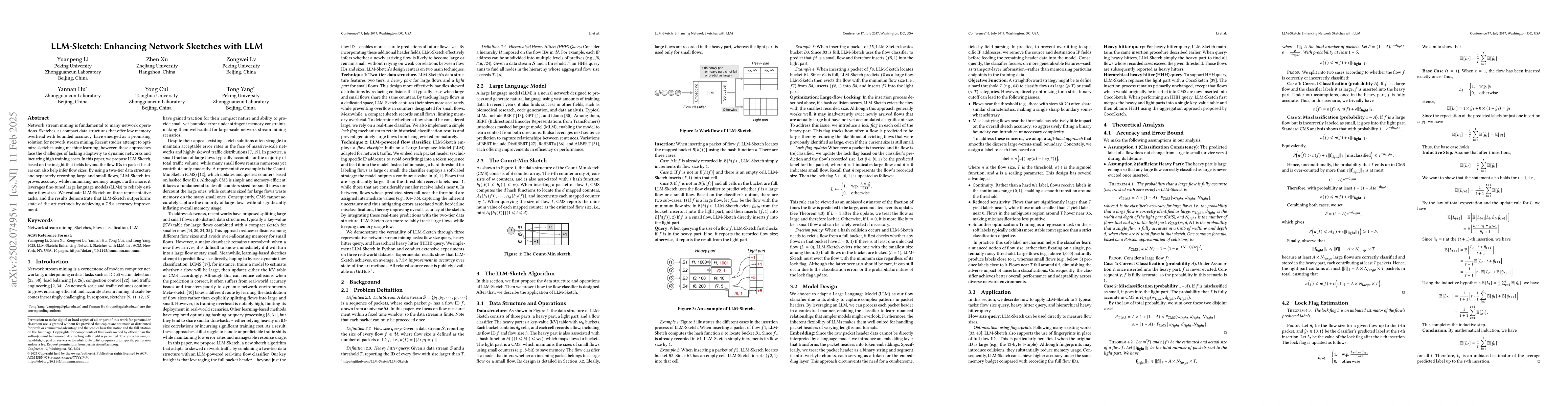 Thumbnail for LLM-Sketch: Enhancing Network Sketches with LLM