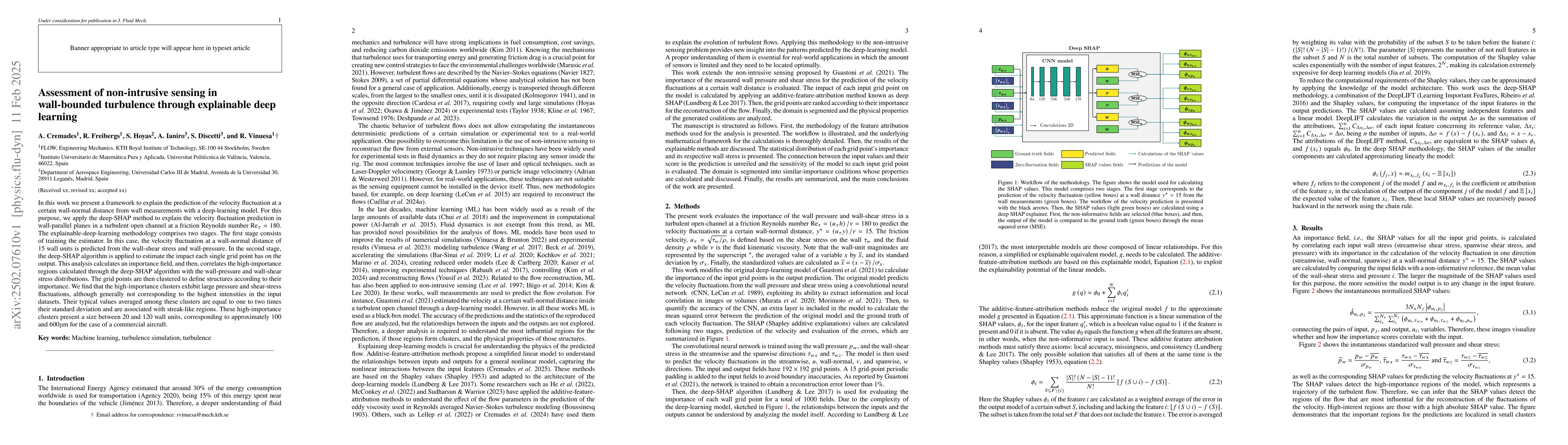 Thumbnail for Assessment of non-intrusive sensing in wall-bounded turbulence through
  explainable deep learning