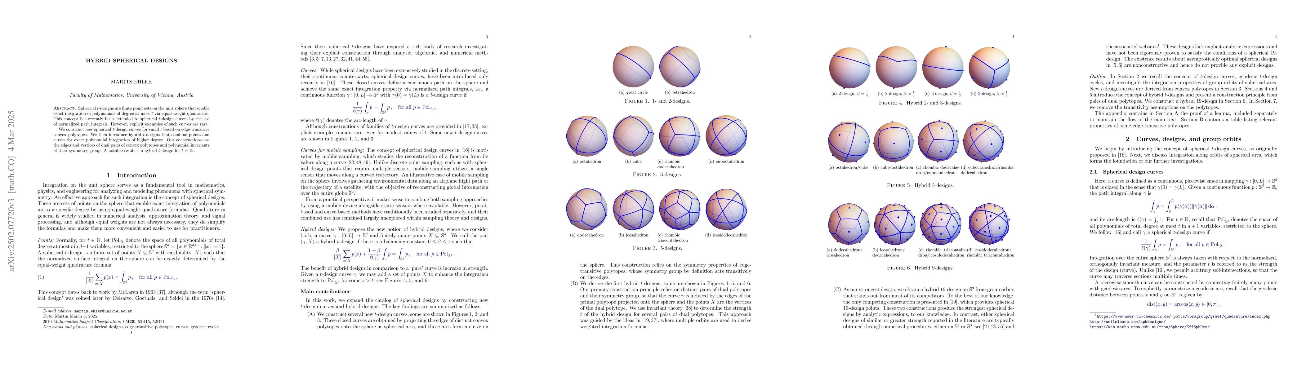 Thumbnail for Hybrid spherical designs
