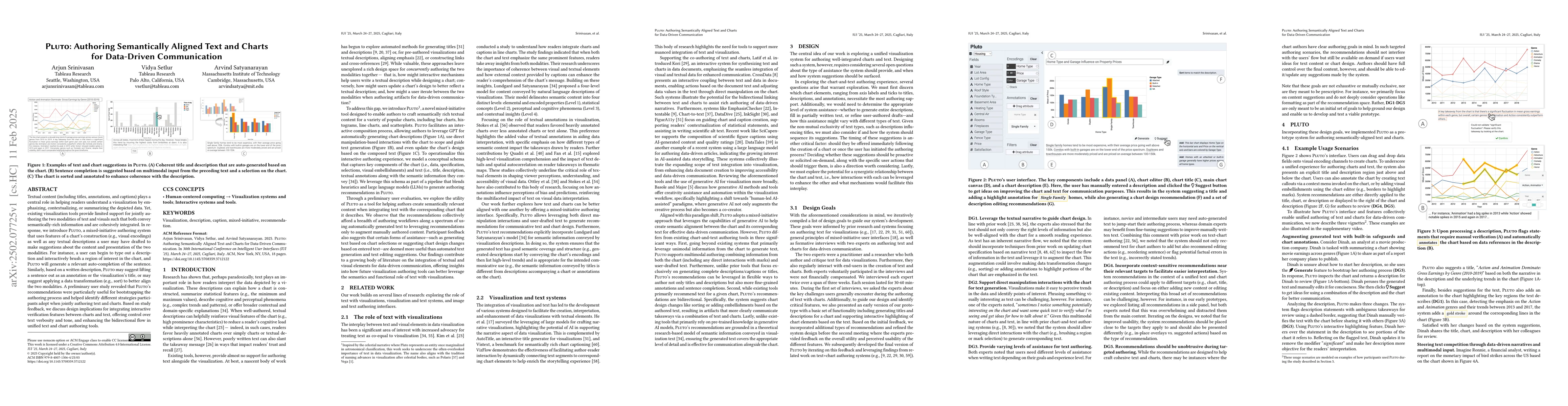 Thumbnail for Pluto: Authoring Semantically Aligned Text and Charts for Data-Driven
  Communication