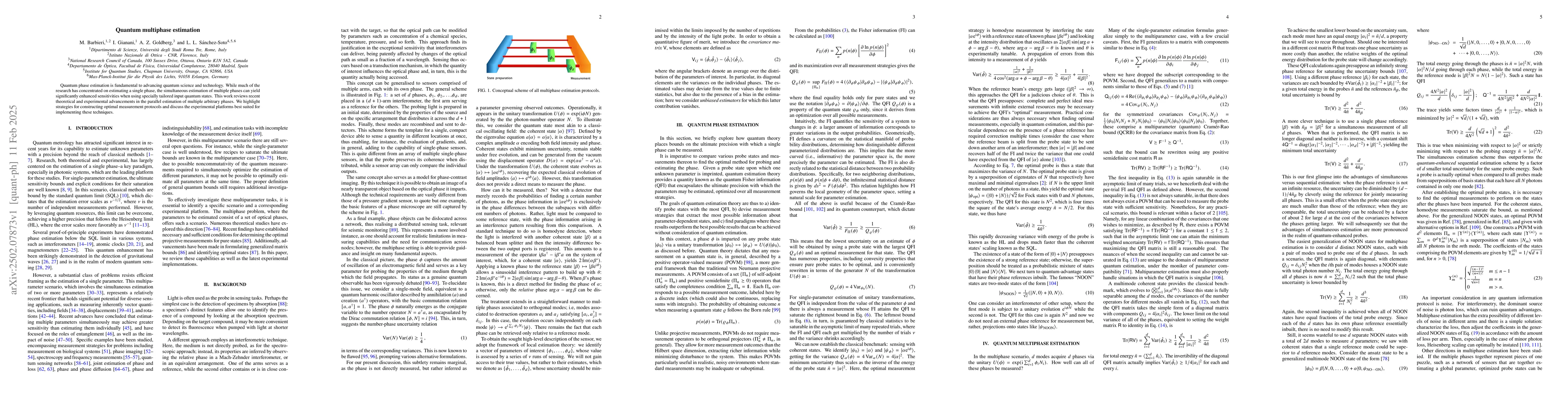 Thumbnail for Quantum multiphase estimation
