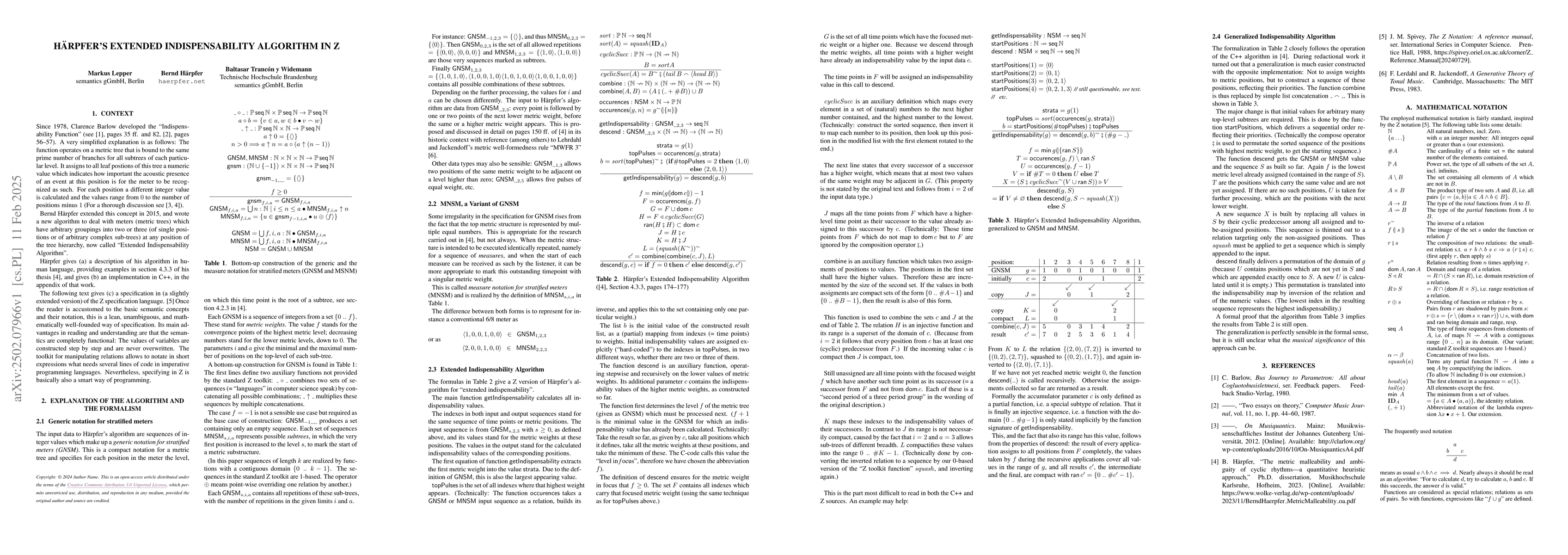 Thumbnail for Härpfer's Extended Indispensability Algorithm in Z