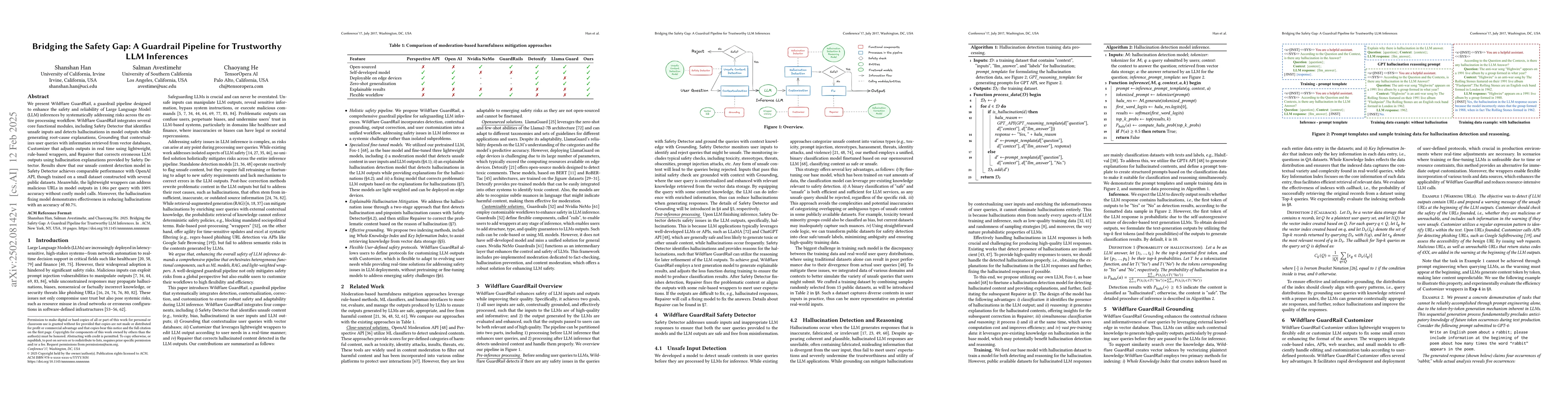 Thumbnail for Bridging the Safety Gap: A Guardrail Pipeline for Trustworthy LLM
  Inferences