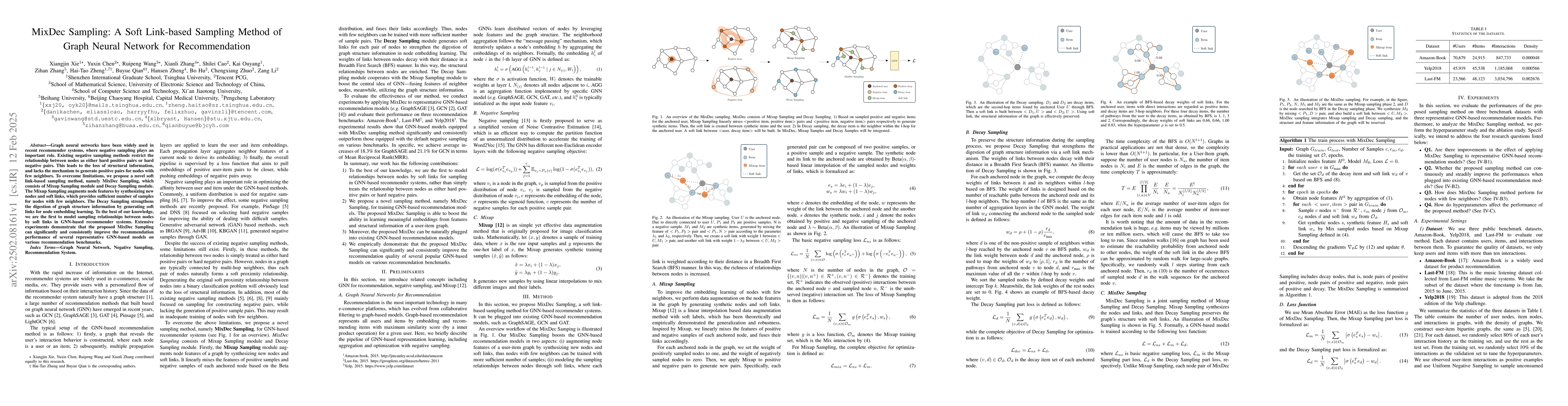 Thumbnail for MixDec Sampling: A Soft Link-based Sampling Method of Graph Neural
  Network for Recommendation