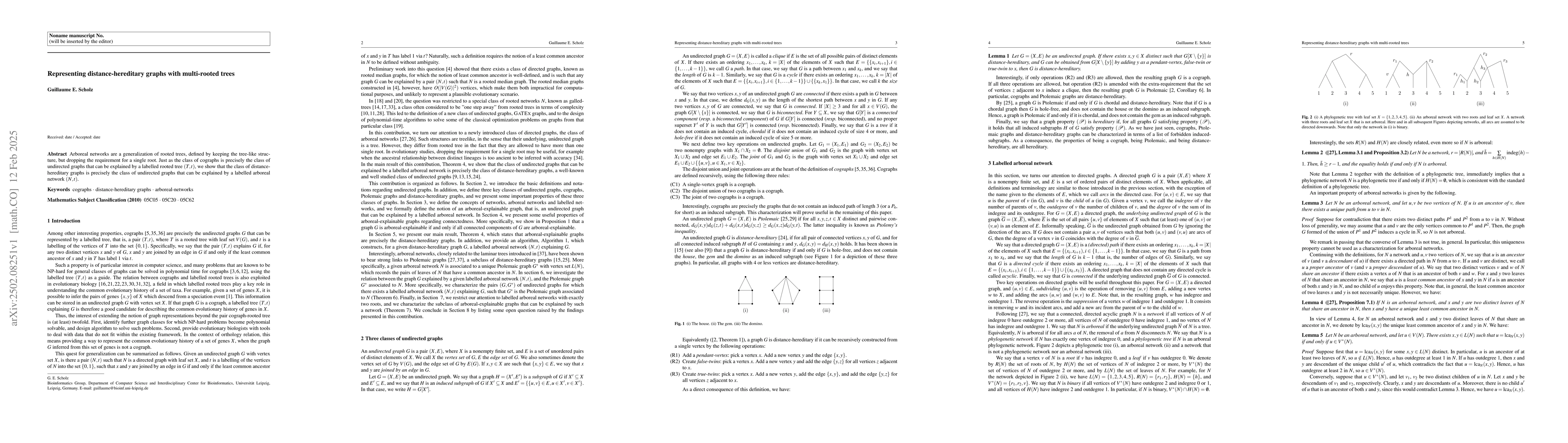 Thumbnail for Representing distance-hereditary graphs with multi-rooted trees