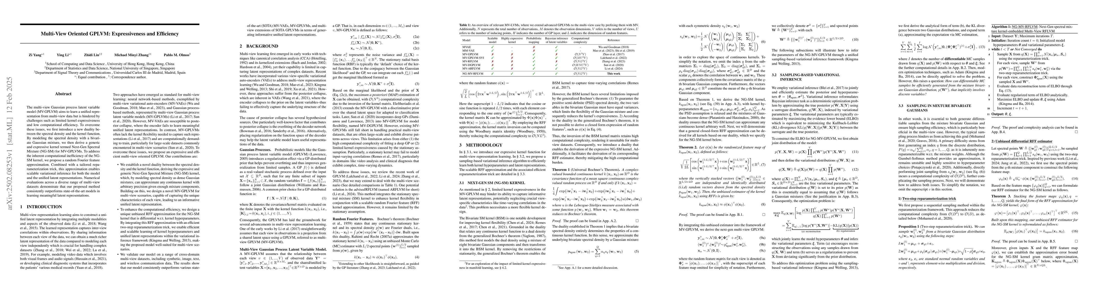Thumbnail for Multi-View Oriented GPLVM: Expressiveness and Efficiency