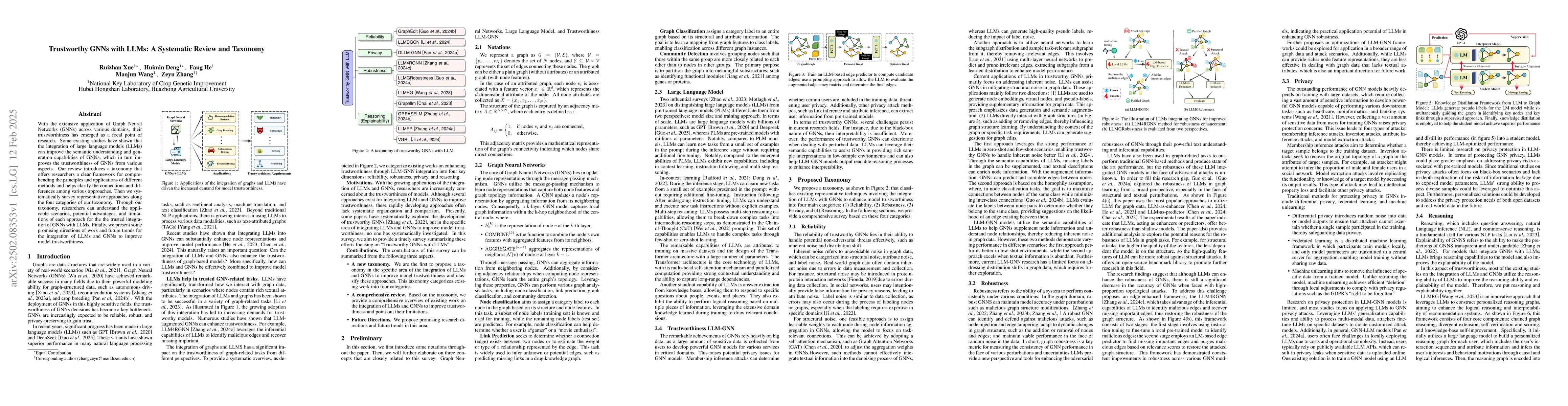 Thumbnail for Trustworthy GNNs with LLMs: A Systematic Review and Taxonomy