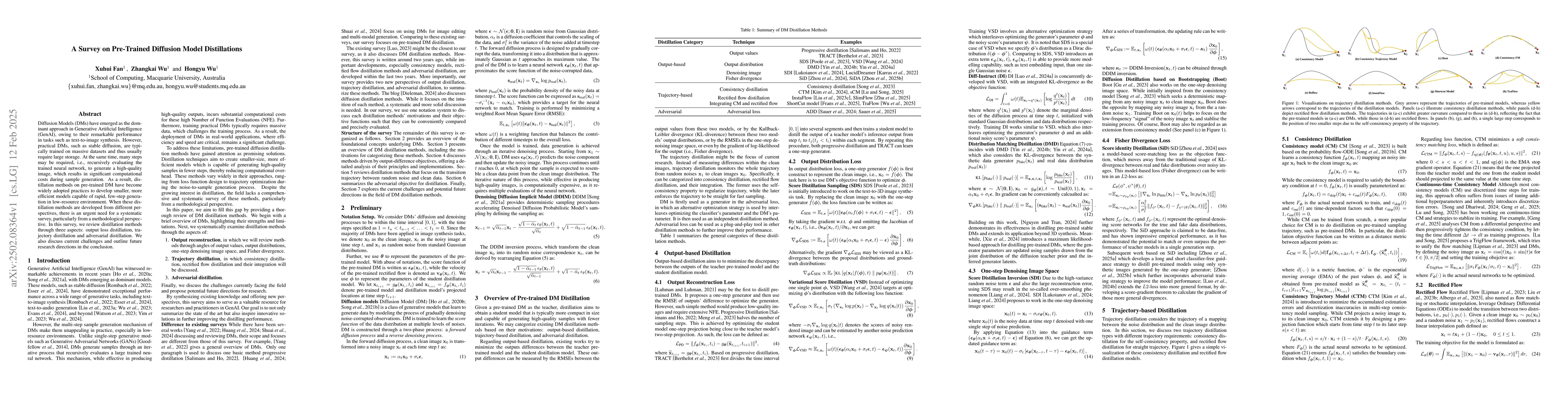 Thumbnail for A Survey on Pre-Trained Diffusion Model Distillations