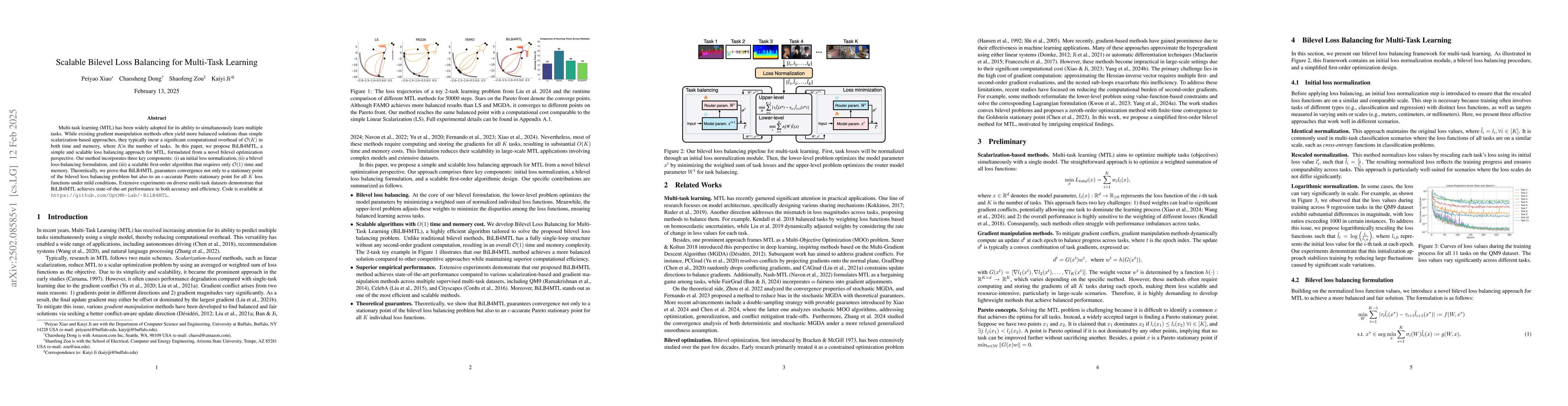 Thumbnail for Scalable Bilevel Loss Balancing for Multi-Task Learning