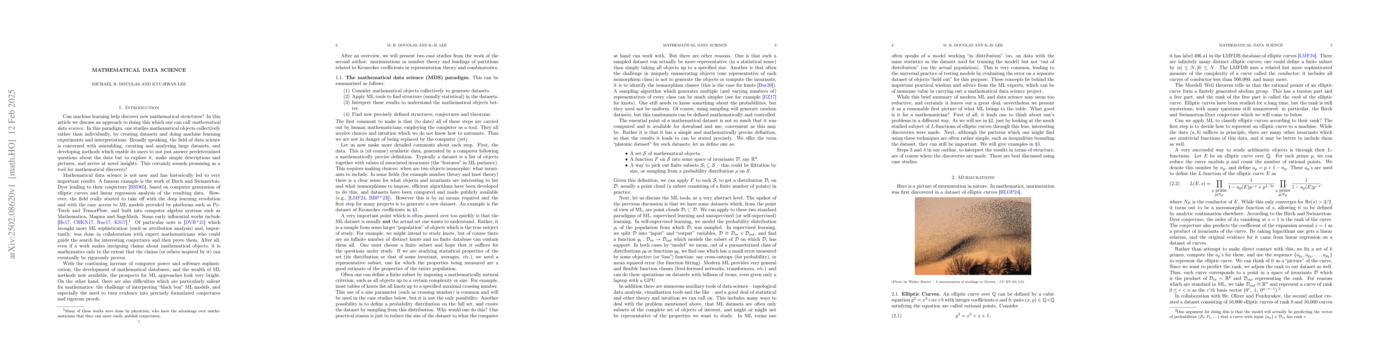 Thumbnail for Mathematical Data Science