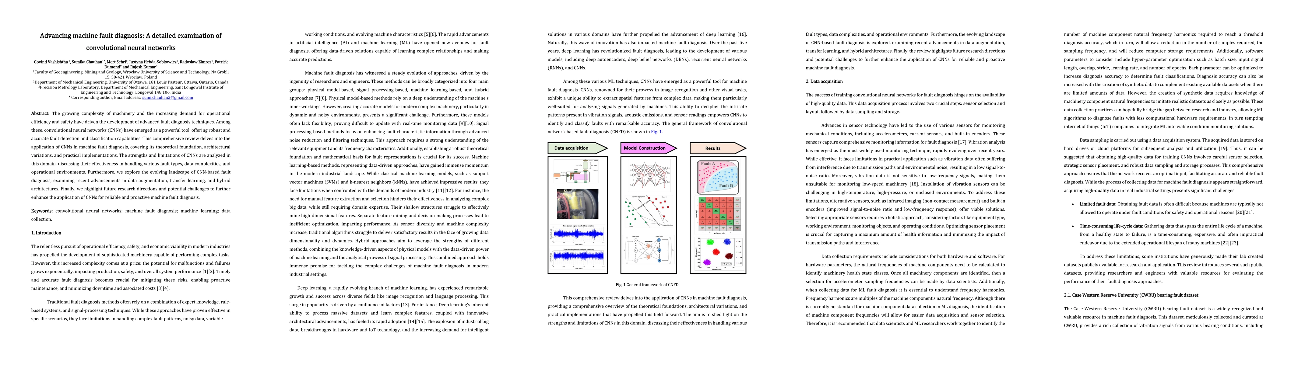 Thumbnail for Advancing machine fault diagnosis: A detailed examination of
  convolutional neural networks