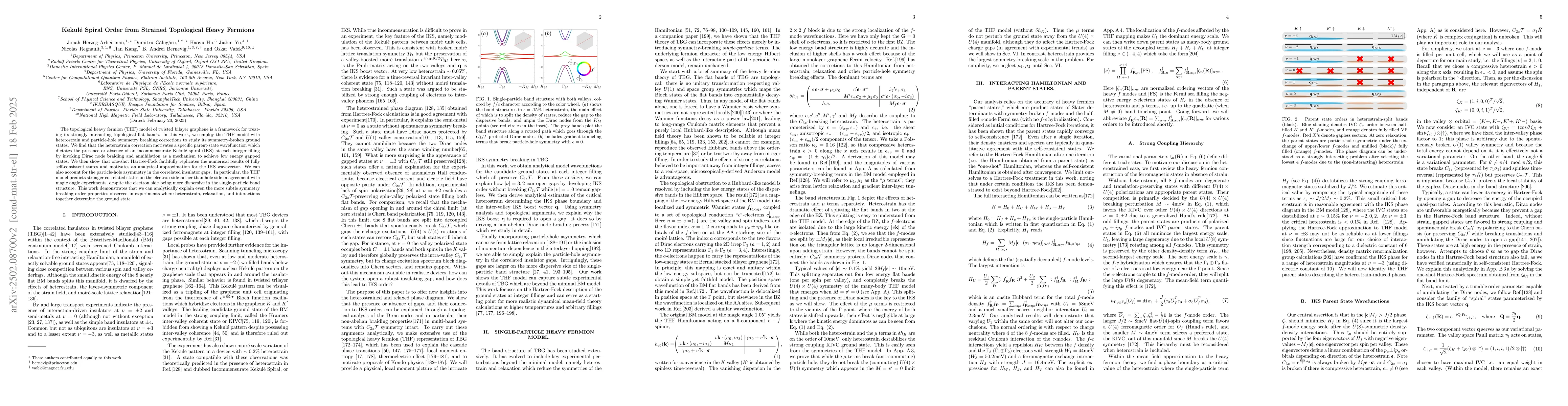 Thumbnail for Kekulé Spiral Order from Strained Topological Heavy Fermions