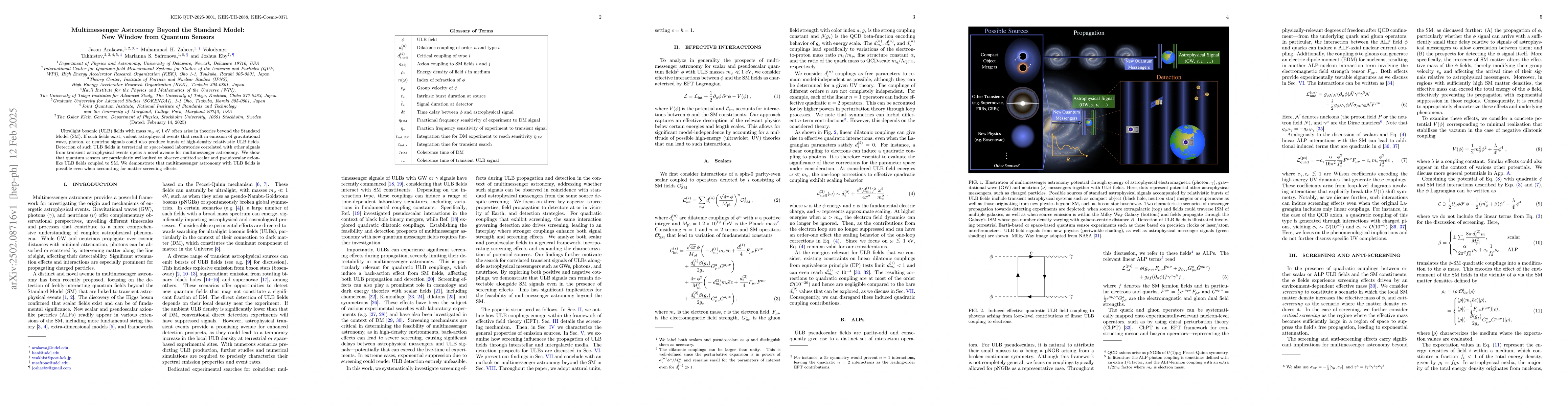Thumbnail for Multimessenger Astronomy Beyond the Standard Model: New Window from
  Quantum Sensors