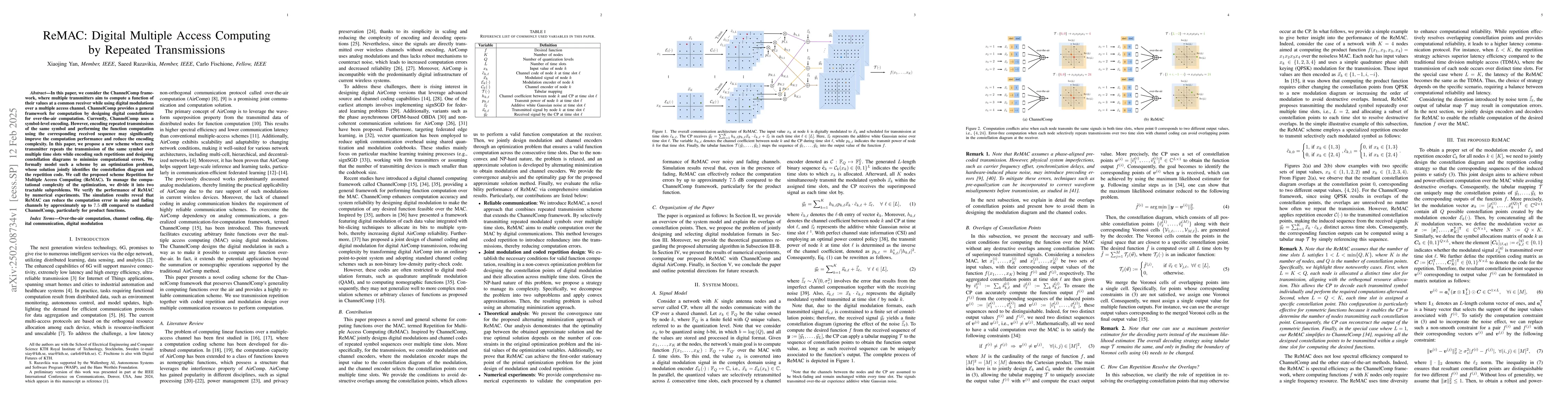 Thumbnail for ReMAC:Digital Multiple Access Computing by Repeated Transmission