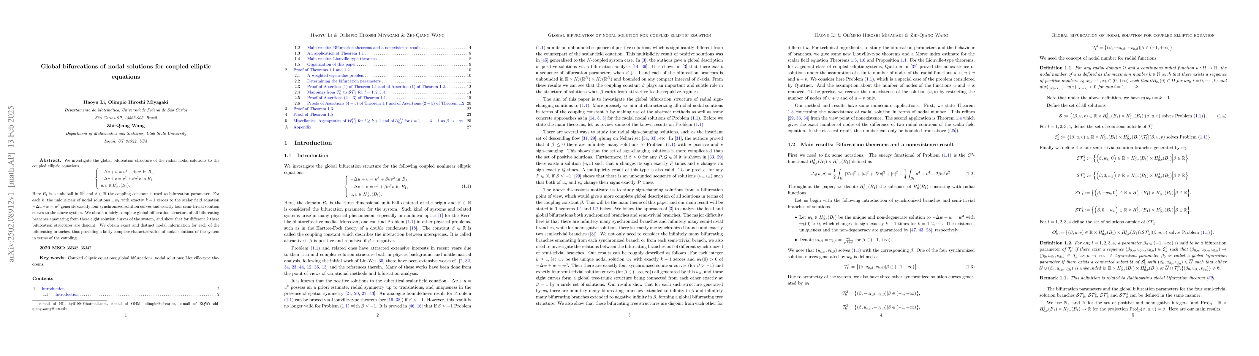 Thumbnail for Global bifurcations of nodal solutions for coupled elliptic equations