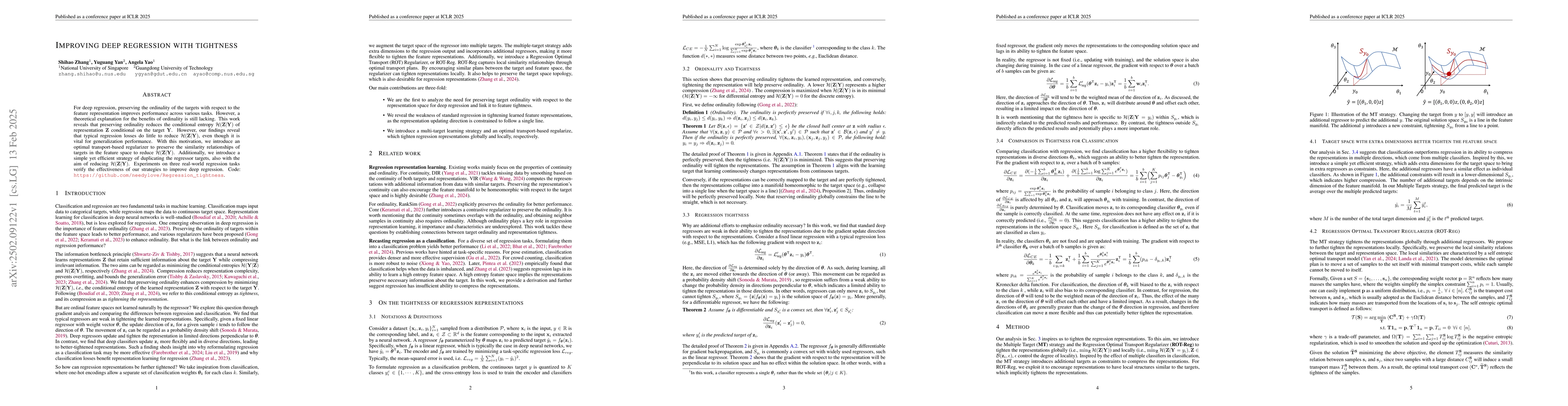 Thumbnail for Improving Deep Regression with Tightness