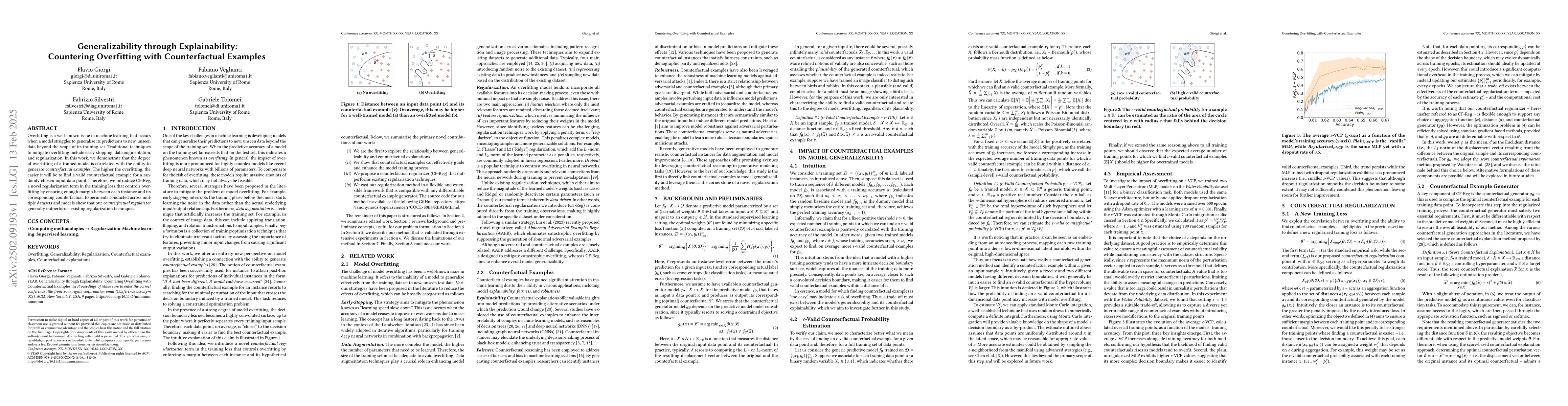 Thumbnail for Generalizability through Explainability: Countering Overfitting with
  Counterfactual Examples