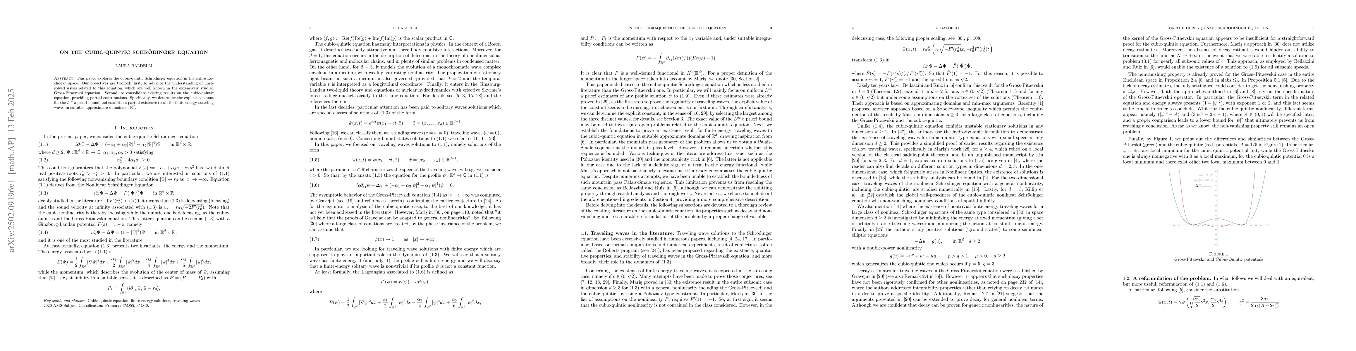 Thumbnail for On the cubic-quintic Schrödinger equation