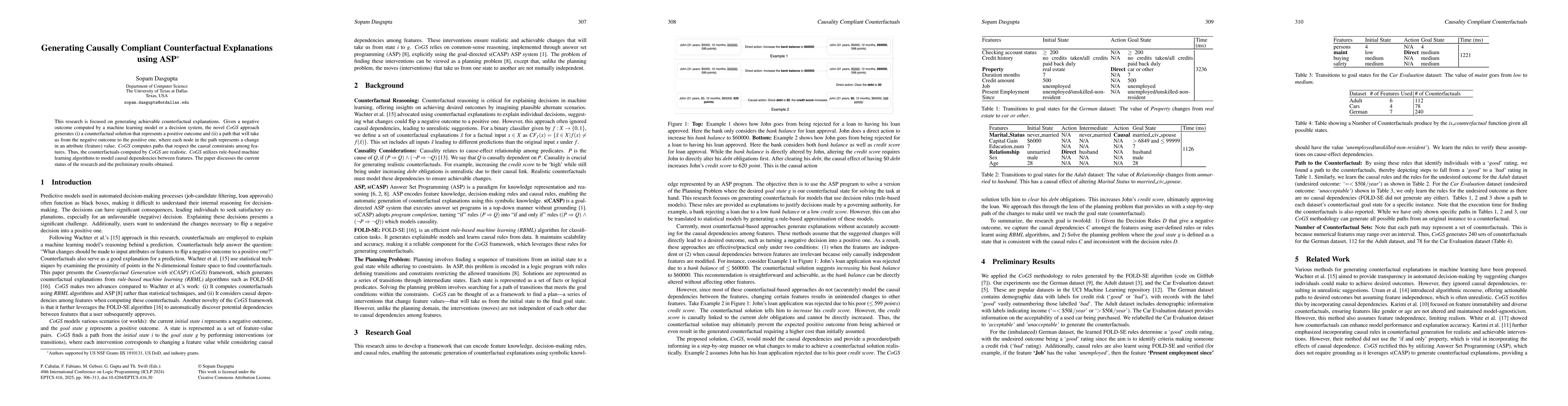 Thumbnail for Generating Causally Compliant Counterfactual Explanations using ASP