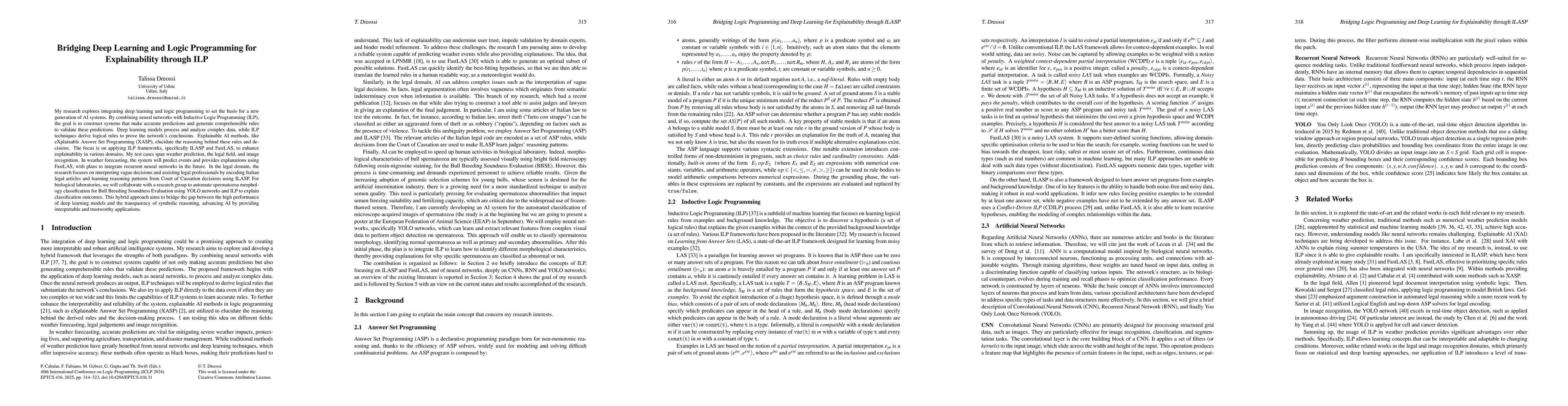 Thumbnail for Bridging Logic Programming and Deep Learning for Explainability through
  ILASP