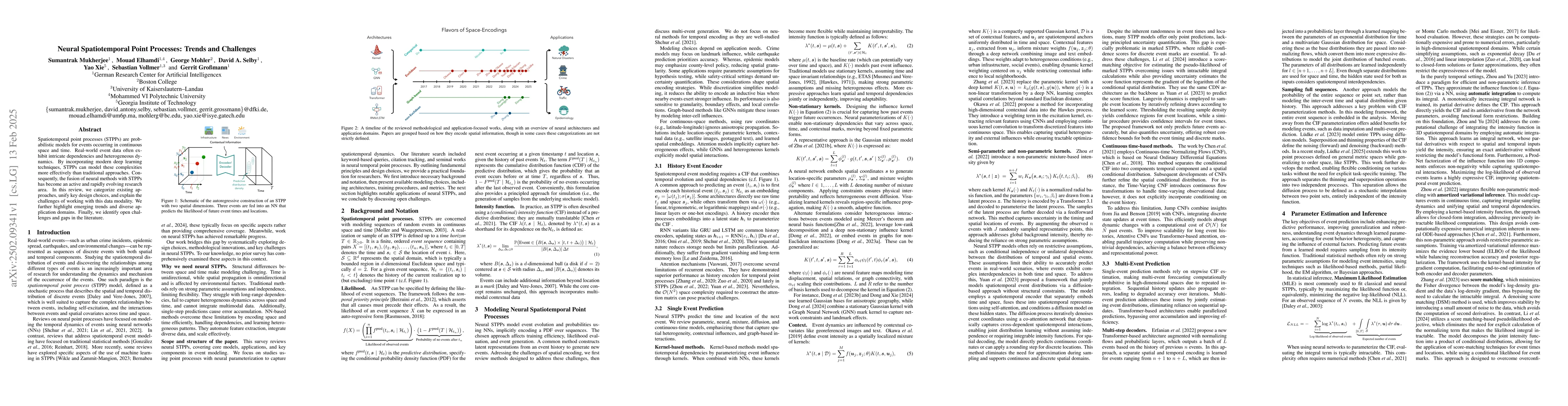 Thumbnail for Neural Spatiotemporal Point Processes: Trends and Challenges