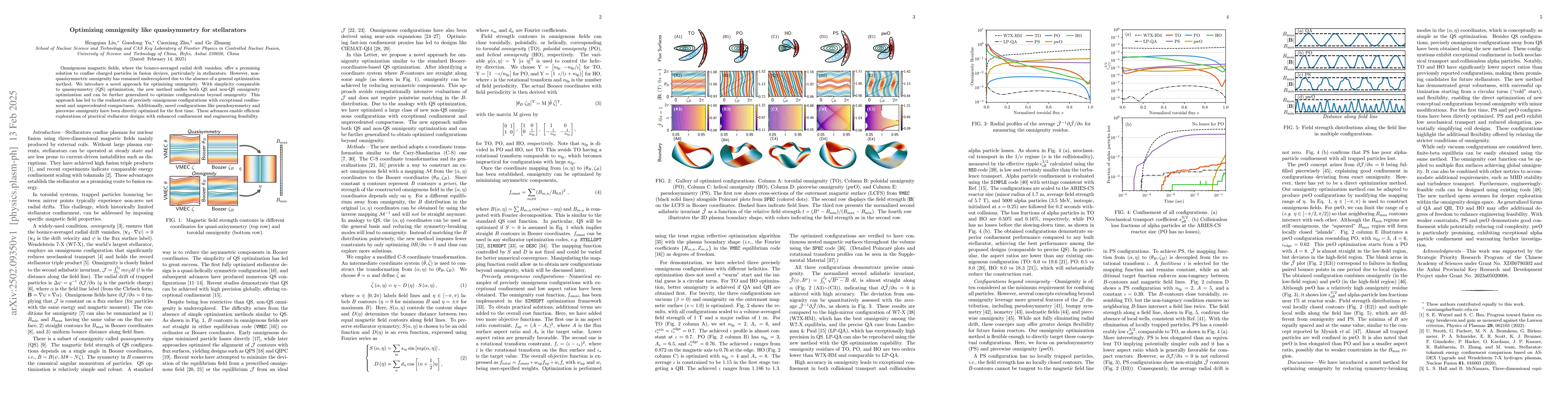 Thumbnail for Optimizing omnigenity like quasisymmetry for stellarators