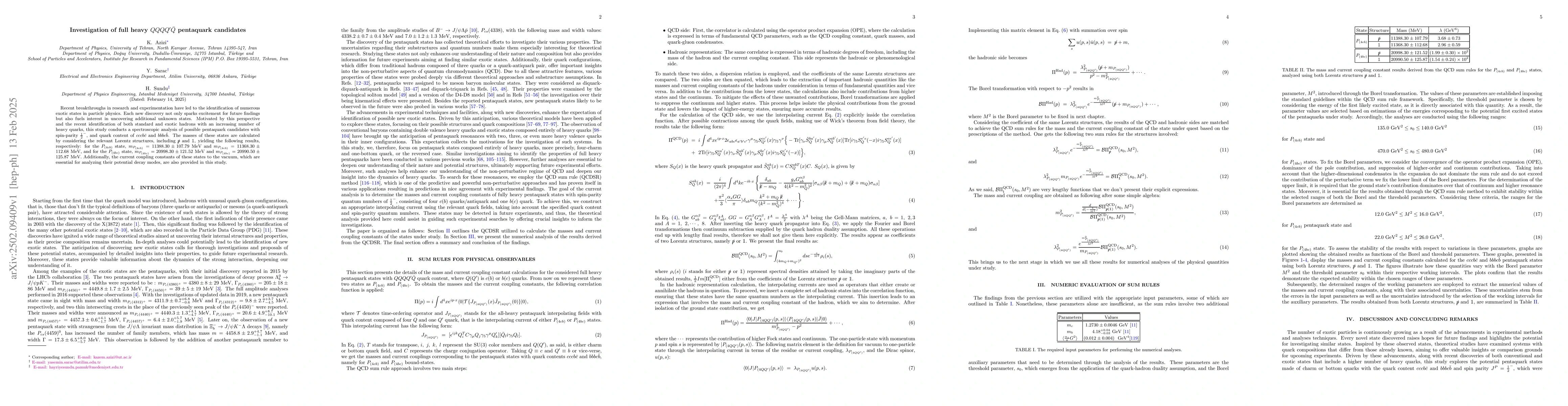 Thumbnail for Investigation of full heavy $ QQQQ'\bar{Q}$ pentaquark candidates