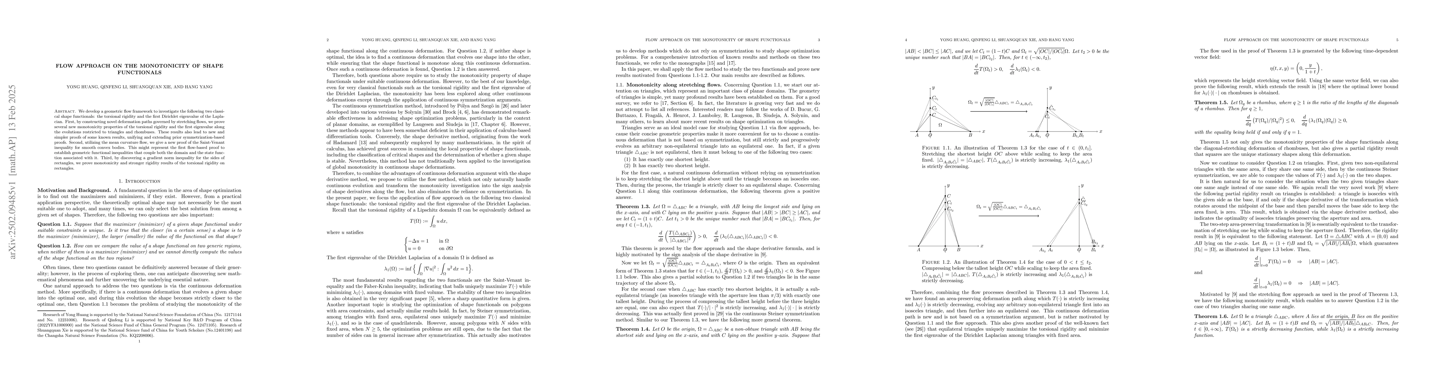 Thumbnail for Flow approach on the monotonicity of shape functionals