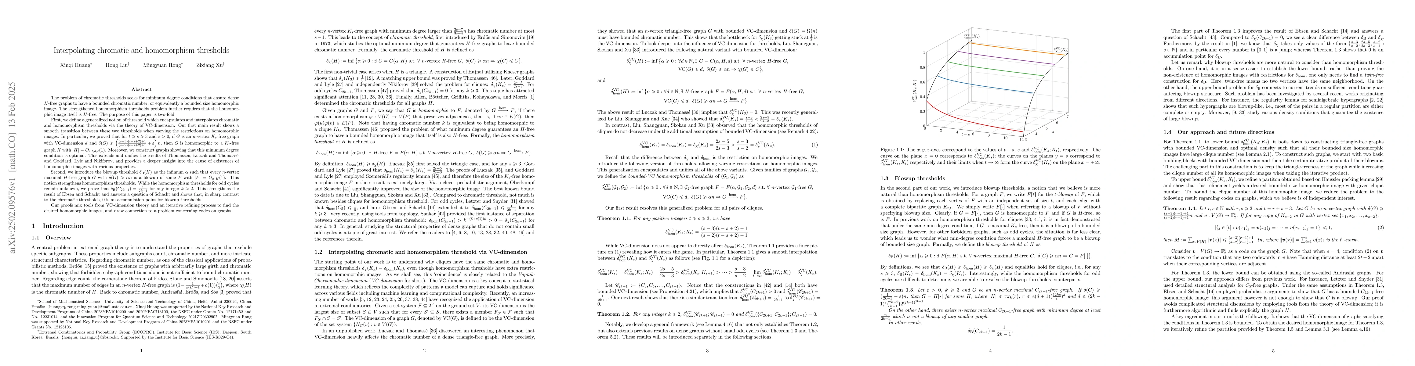 Thumbnail for Interpolating chromatic and homomorphism thresholds
