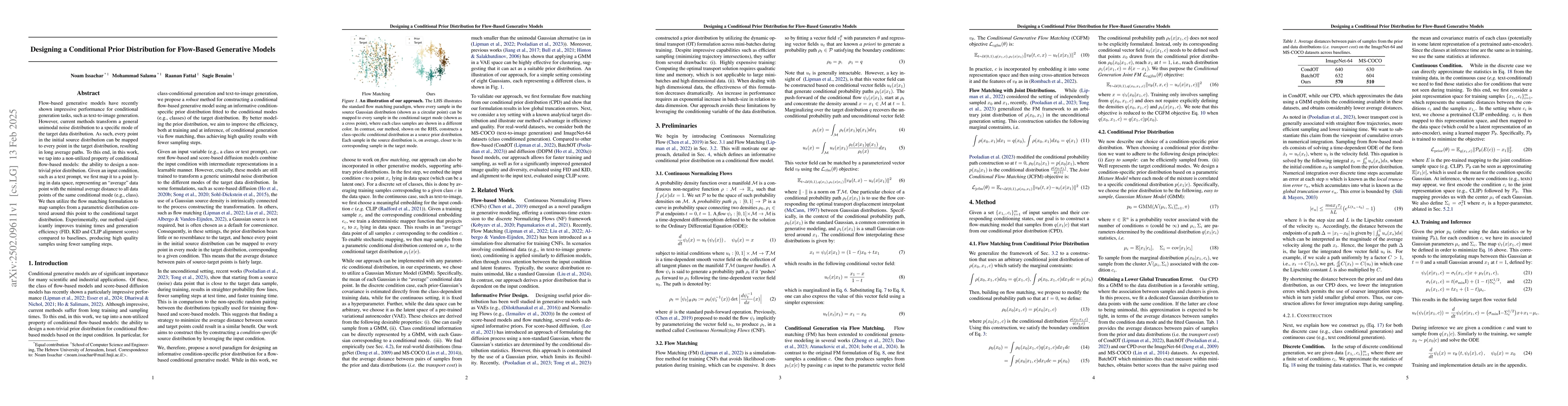 Thumbnail for Designing a Conditional Prior Distribution for Flow-Based Generative
  Models