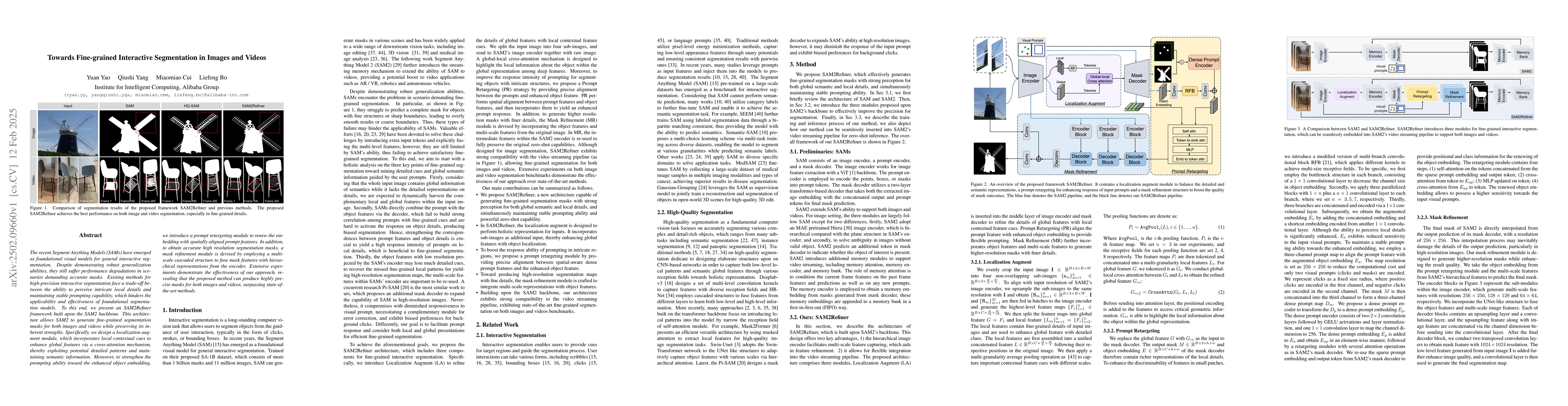 Thumbnail for Towards Fine-grained Interactive Segmentation in Images and Videos