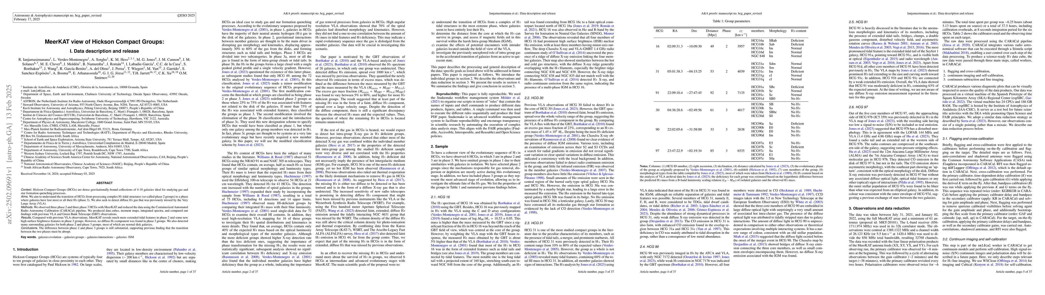 Thumbnail for MeerKAT view of Hickson Compact Groups:I. Data description and release