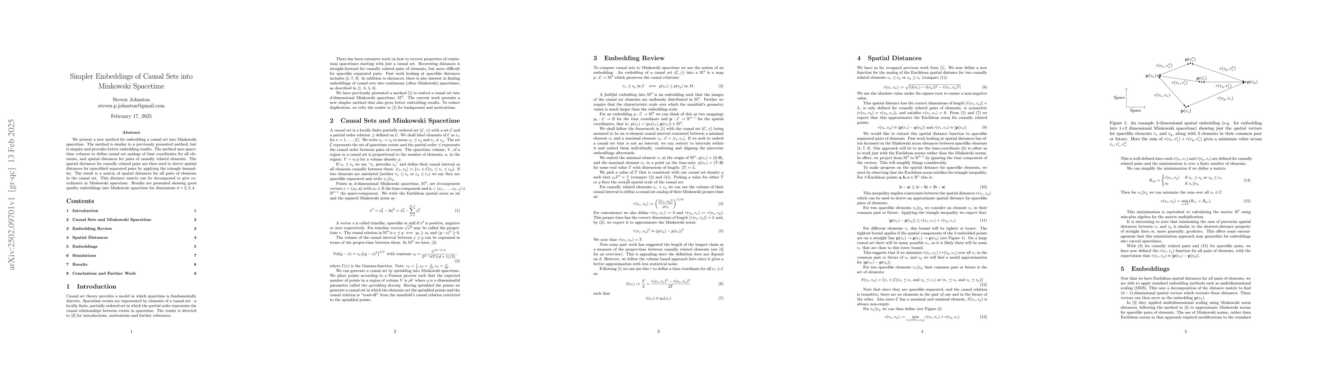Thumbnail for Simpler Embeddings of Causal Sets into Minkowski Spacetime