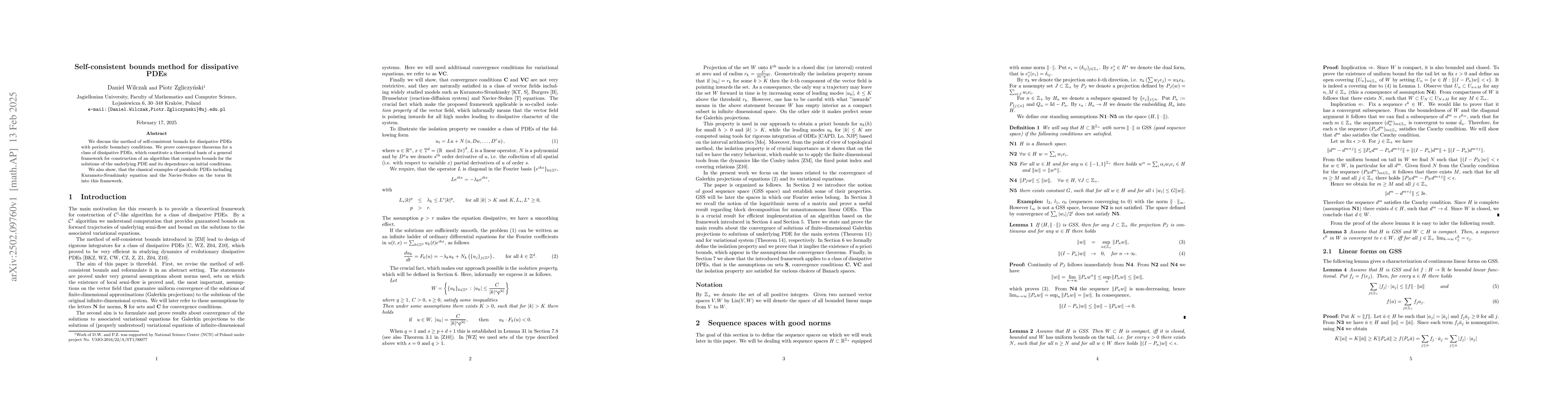 Thumbnail for Self-consistent bounds method for dissipative PDEs