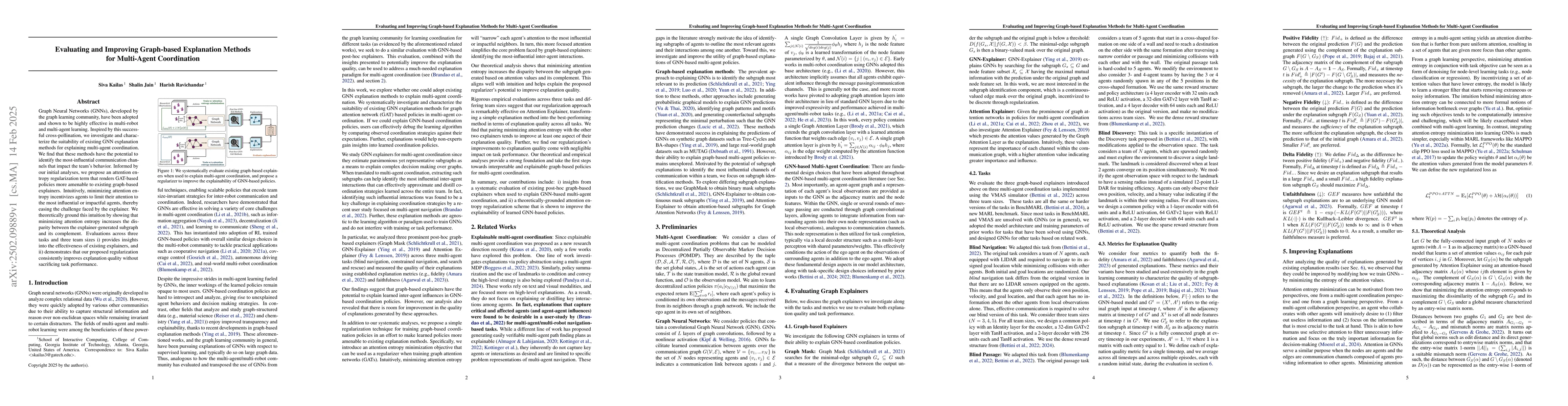 Thumbnail for Evaluating and Improving Graph-based Explanation Methods for Multi-Agent
  Coordination