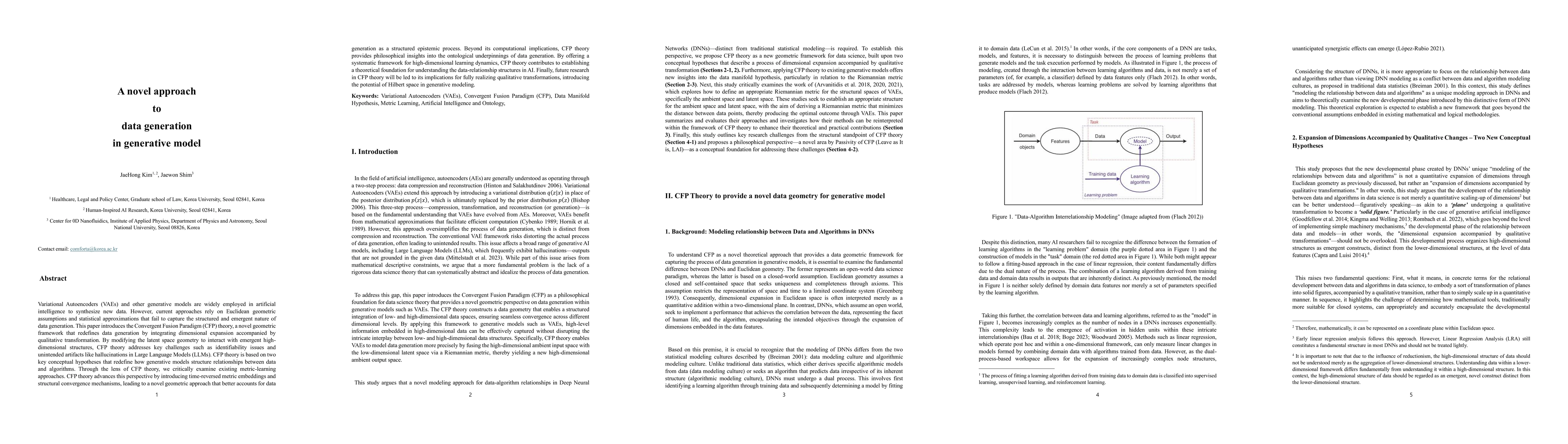 Thumbnail for A novel approach to data generation in generative model