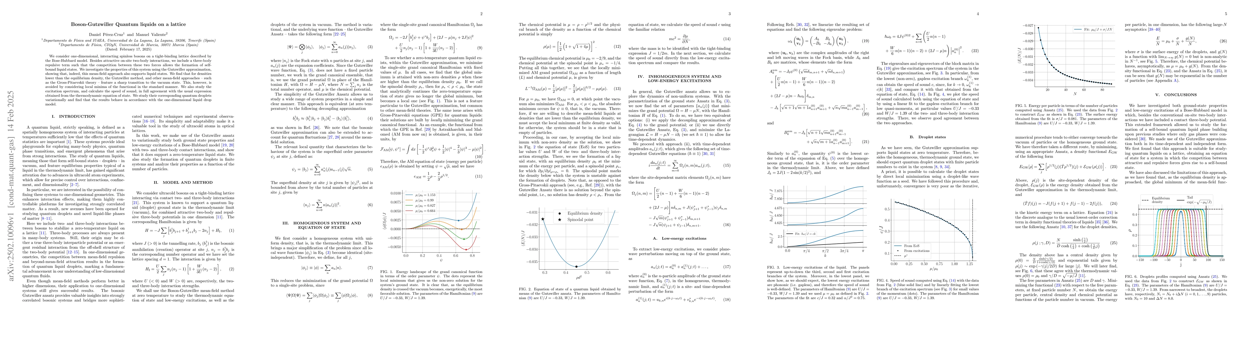 Thumbnail for Boson-Gutzwiller Quantum liquids on a lattice