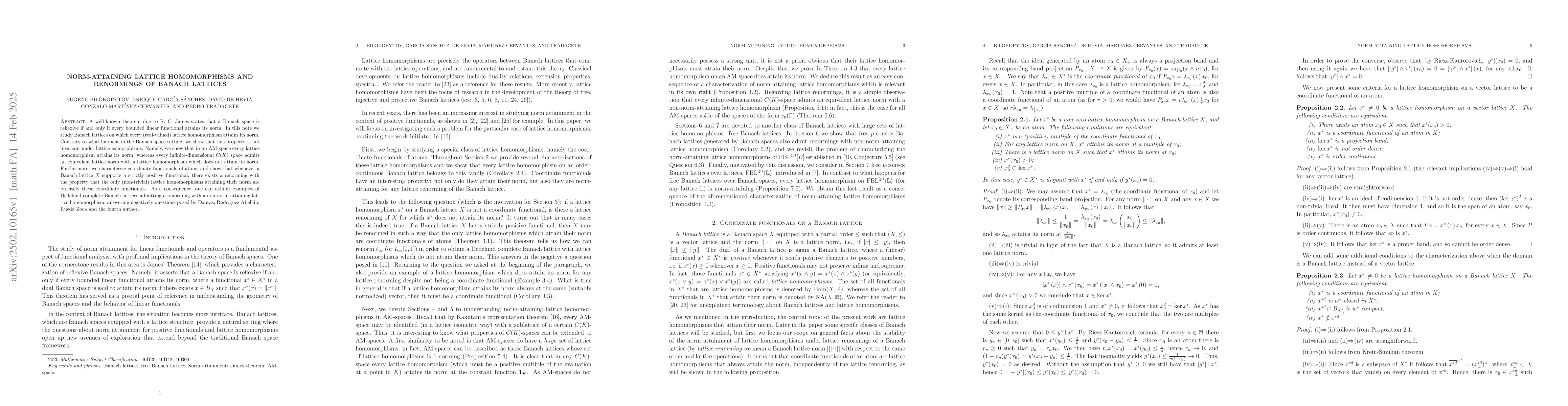 Thumbnail for Norm-attaining lattice homomorphisms and renormings of Banach lattices