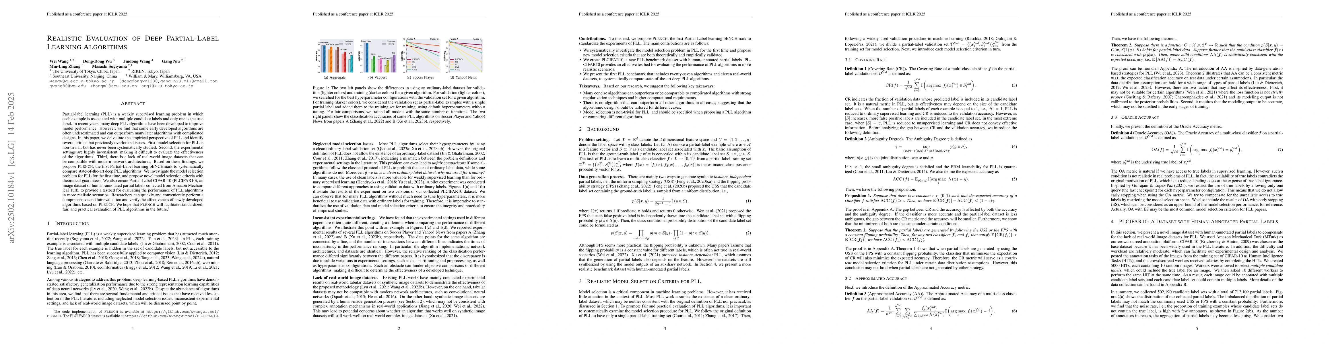 Thumbnail for Realistic Evaluation of Deep Partial-Label Learning Algorithms