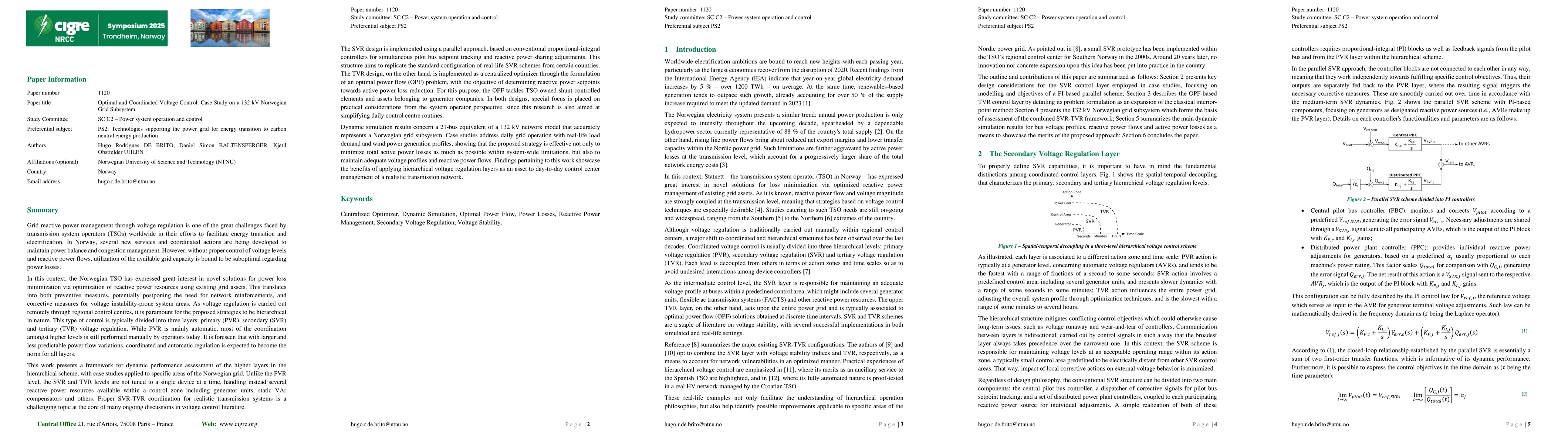 Thumbnail for Optimal and Coordinated Voltage Control: Case Study on a 132 kV
  Norwegian Grid Subsystem
