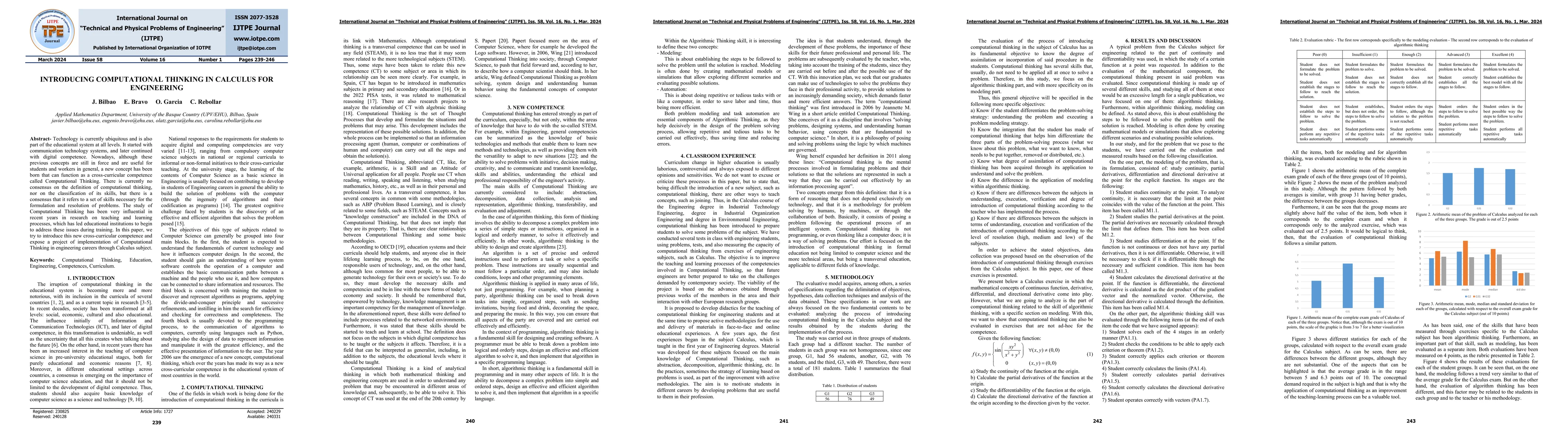 Thumbnail for Introducing Computational Thinking in Calculus for Engineering
