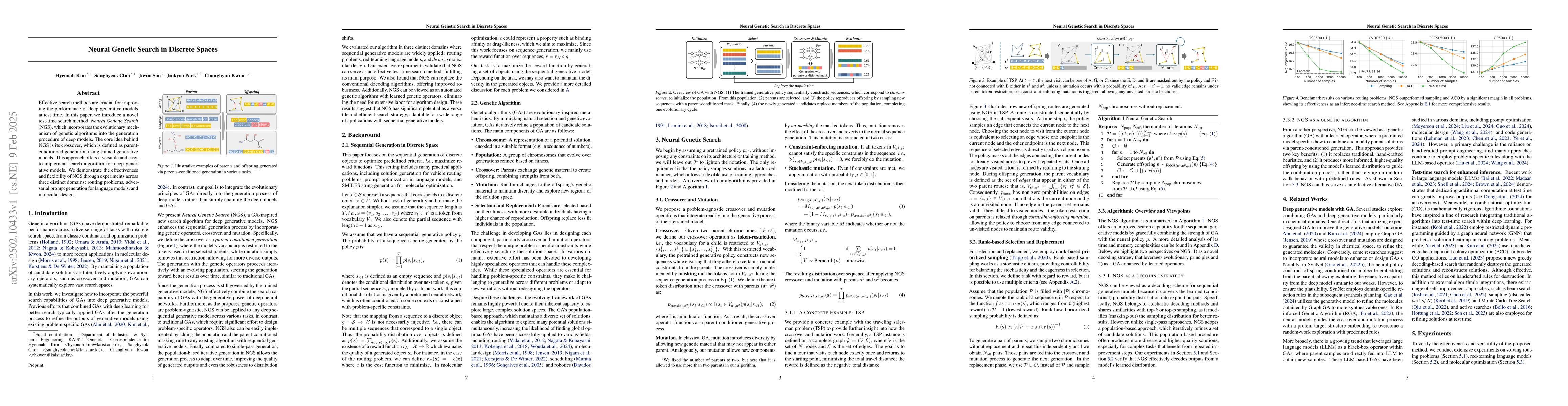 Thumbnail for Neural Genetic Search in Discrete Spaces
