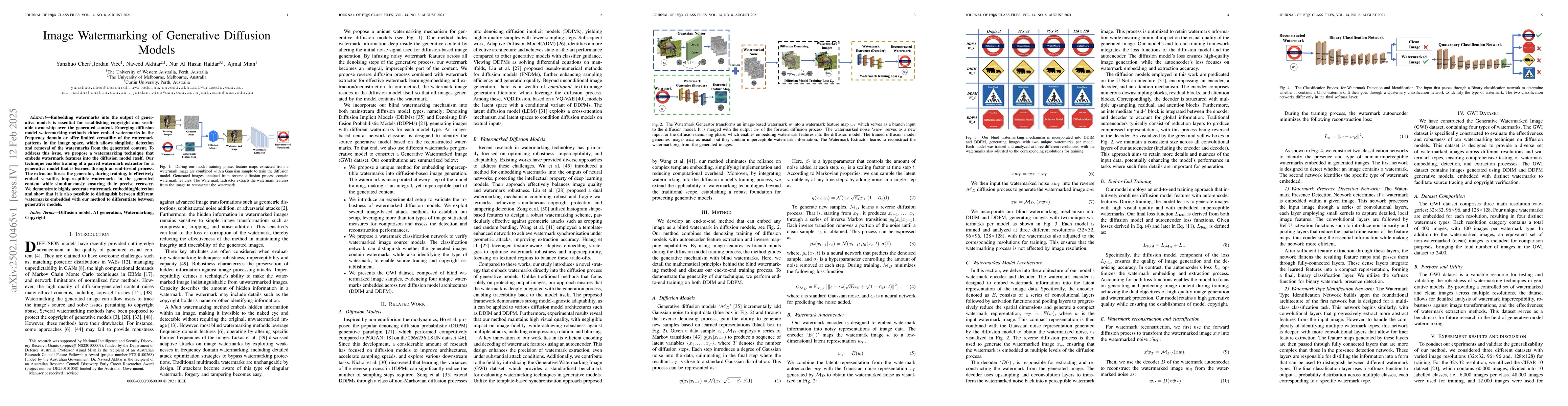 Thumbnail for Image Watermarking of Generative Diffusion Models