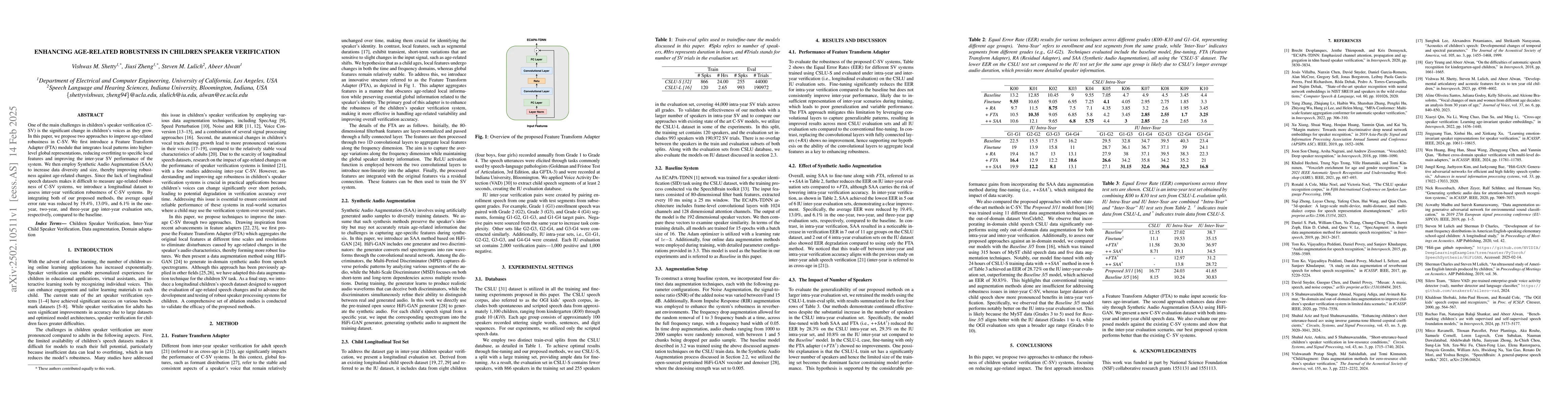 Thumbnail for Enhancing Age-Related Robustness in Children Speaker Verification
